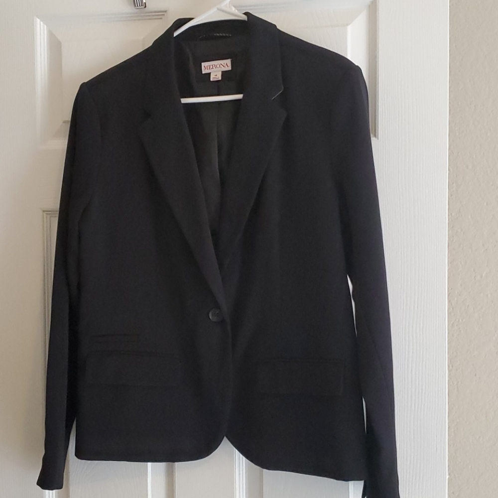 NWT Merona Black Blazer